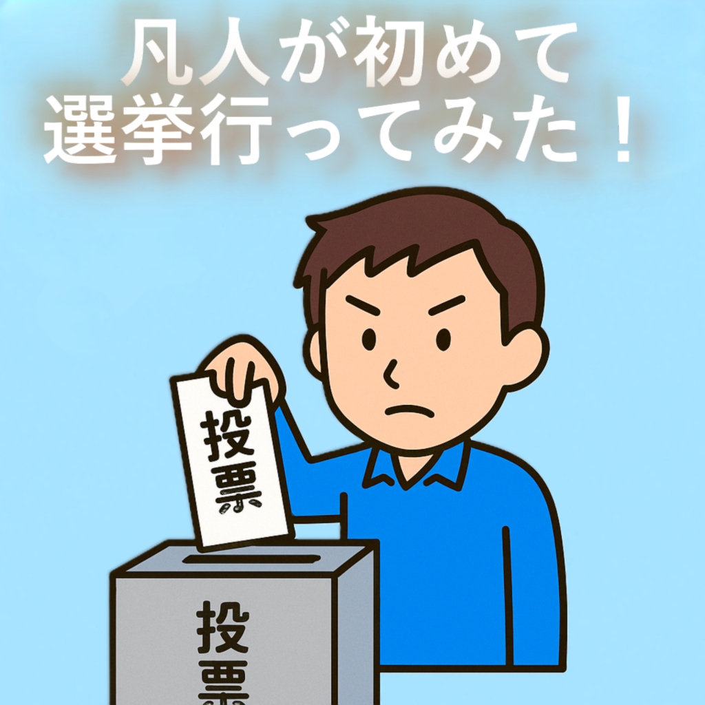 初めて選挙行ってみた